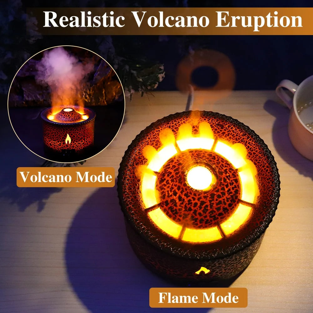 2-Color Night Light and Flame Diffuser